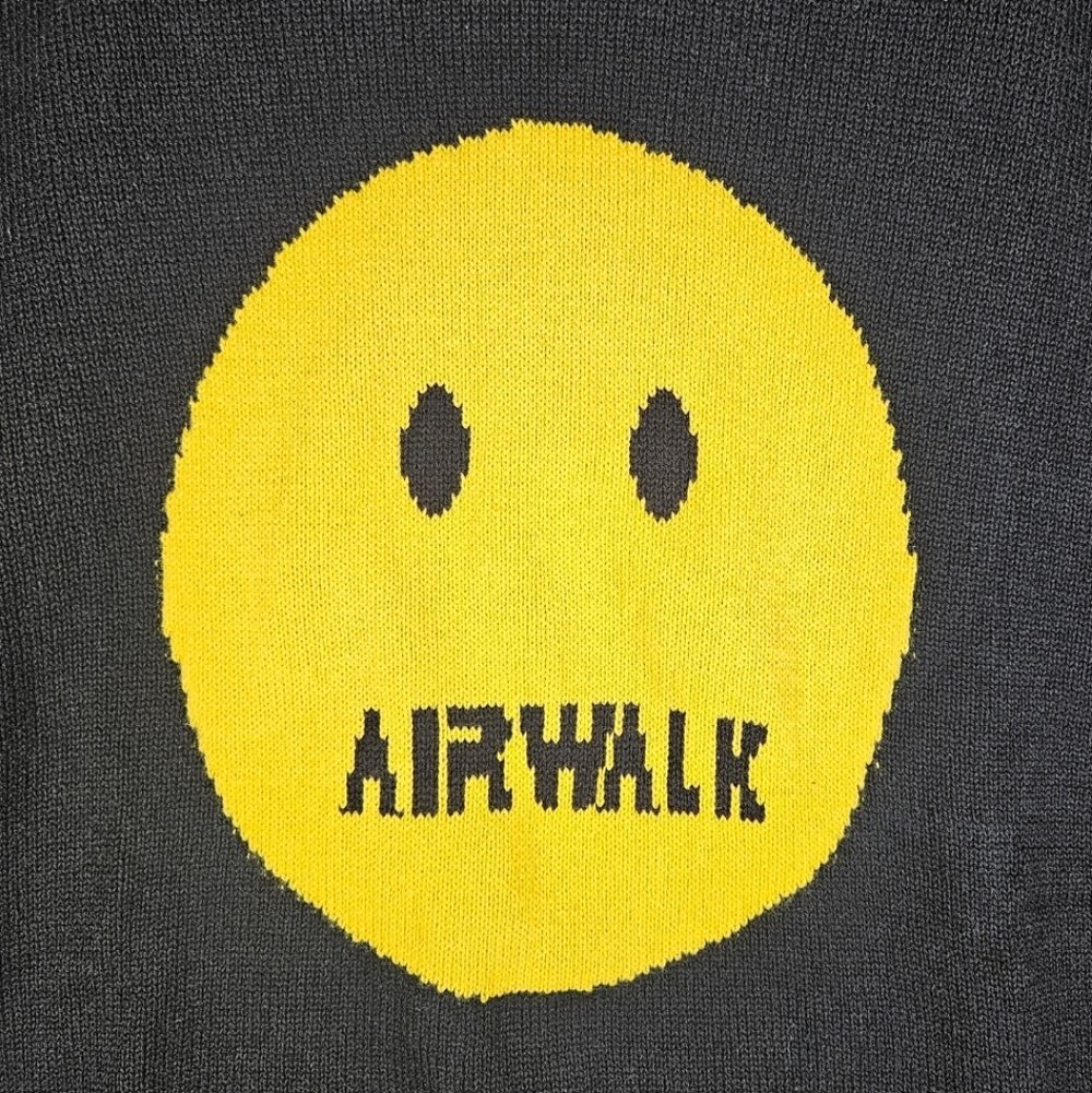 Airwalk Skateboarding × Forever 21 Knit Sweater / Mens Size Large - Picture 5 of 11